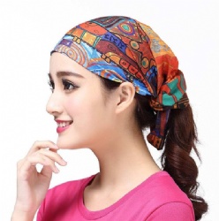Custom tube head scarf