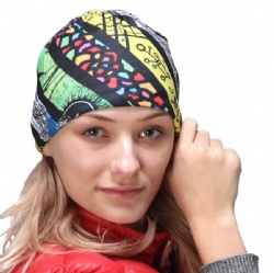 Multifunctional seamless scarf